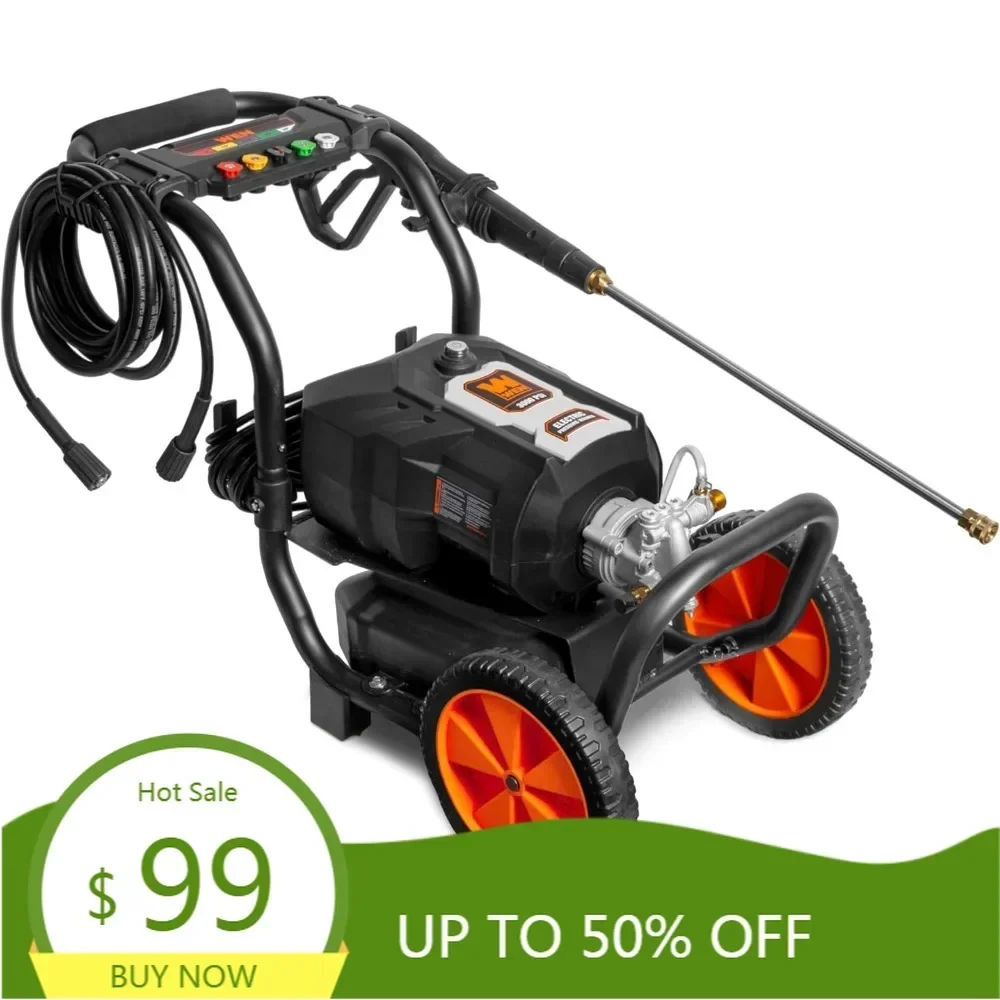 3000 psi brushless electric pressure washer, 2.0 gpm with onboard detergent tank (pw3000e)