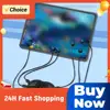 Mobile Phone Screen Auto Clicker Adjustable Game Clicker with Digital Display & RGB Light for Games Live Broadcasts Likes Reward