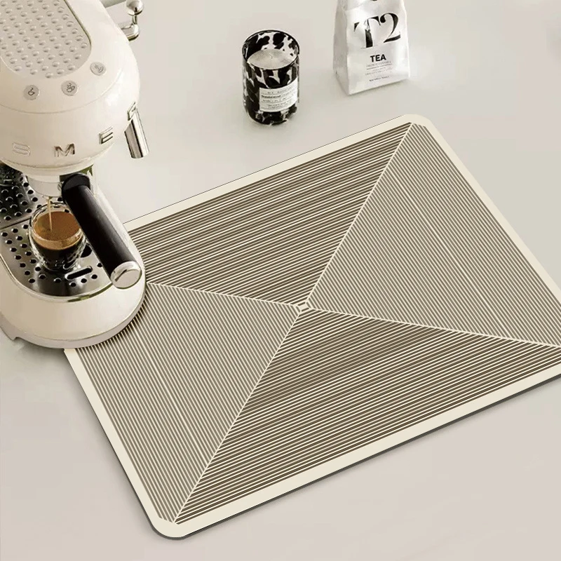 Lntyq Tapis Egouttoir Vaisselle, 30×40 Cm Tapis De Drainage De Cuisine Super Absorbant Tapis Degouttement A Vaisselle De Plat 85395346