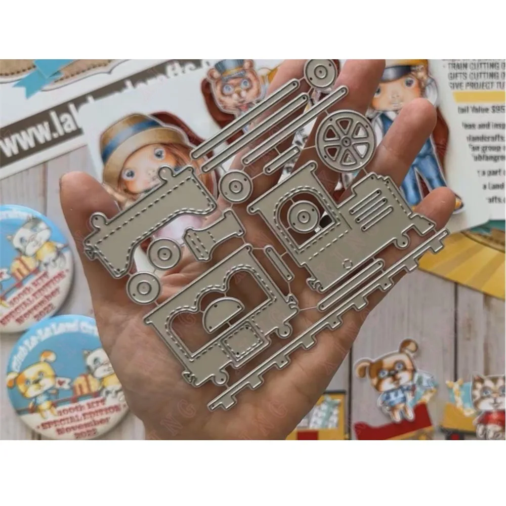 

Newest Arrival Metal Cutting Dies Scrapbook Album Card Decoration Embossed Template 2023 Diy Handmade Craft Reusable Car Die Set