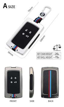 Portachiavi per auto per Renault Megane 2 3 Clio 4 5 Captur Trafic Kangoo Twingo Laguna Scenic Protector portachiavi accessori - Portachiavi per auto per Renault Megane 2 3 Clio 4 5 Captur Trafic Kangoo Twingo
