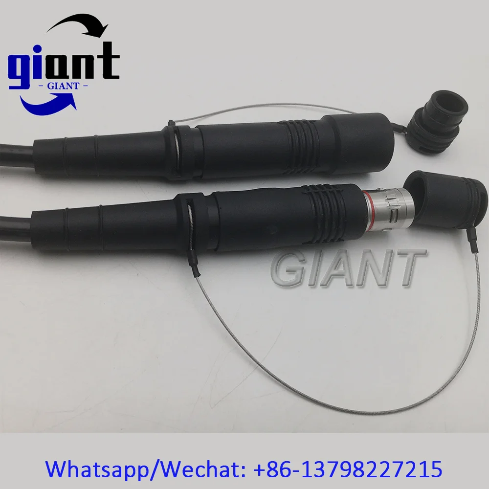 3K.93C 5미터 고화질 카메라 광섬유 케이블 어셈블리 HDTV 카메라용 FUW-PUW-5M Lemo SMPTE 하이브리드 광섬유 커넥터