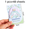 Sanrio Easter eggs Memo Pad Sticky Notes Kuromi Melody Pochacco Cute Stationery Label Notepad Planner Sticker Post School Supply 5