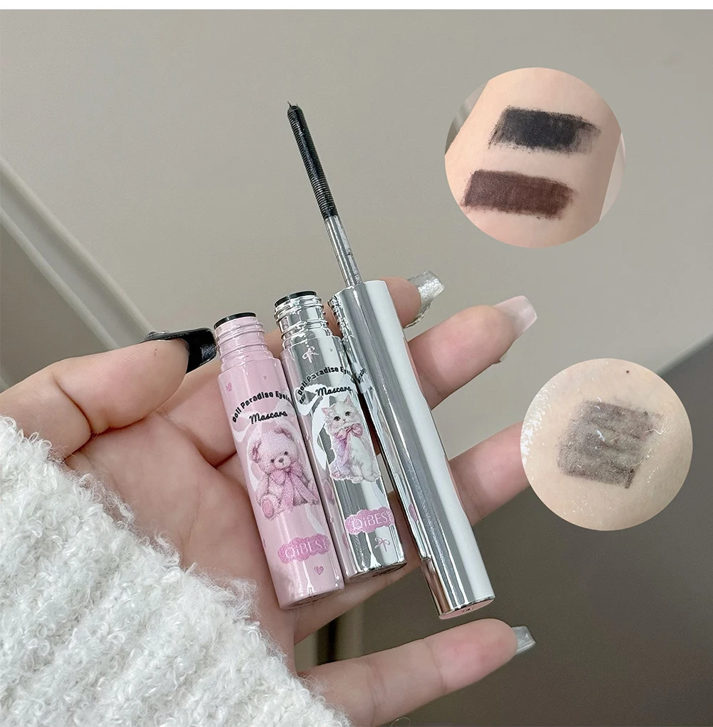 Waterproof Lengthening Mascara For Silky Long Lasting Black Lashes_voghion.com