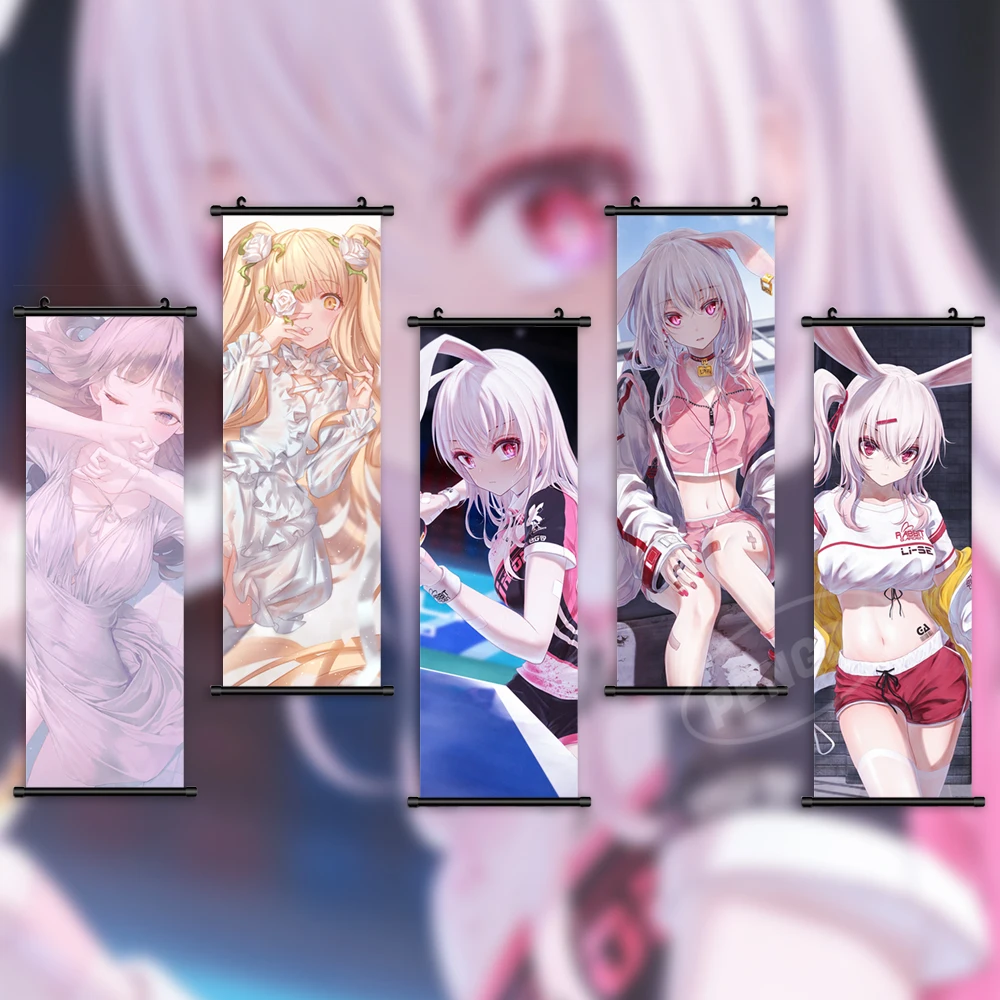 

Canvas Home Decoration Rozen Maiden Wall Artwork Shin Ku Painting Hanging Anime Scrolls Souseiseki Print Modern Picture Poster