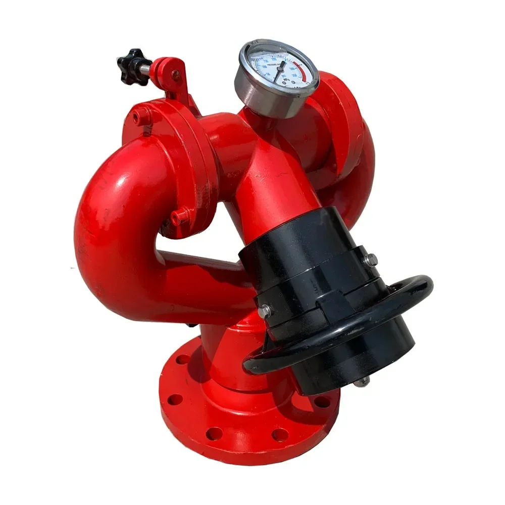 원격 제어식 고유량 장거리 소방차 전기식 물대포