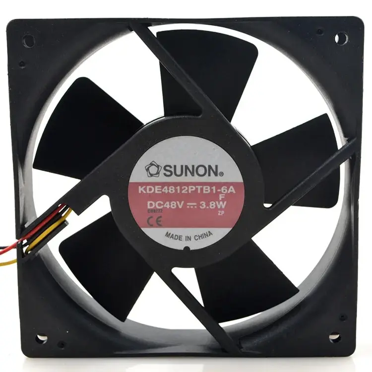 Sunon Kde4812ptb1-6a 12025 3 선 냉각 선풍기, 48v, 3.8w, 12cm
