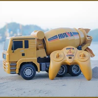 HUINA 1/18 333 RTR 2.4G 6CH RC Radio Control Concrete Car Mixer Truck Tractor Outdoor Toys For Boys Gift TH18041-SMT2 2