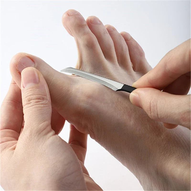 1pc Pedicure Manicure Nail Cleaner Cuticle Grooming Dead Skin Planer Beauty Foot Care Tools 3