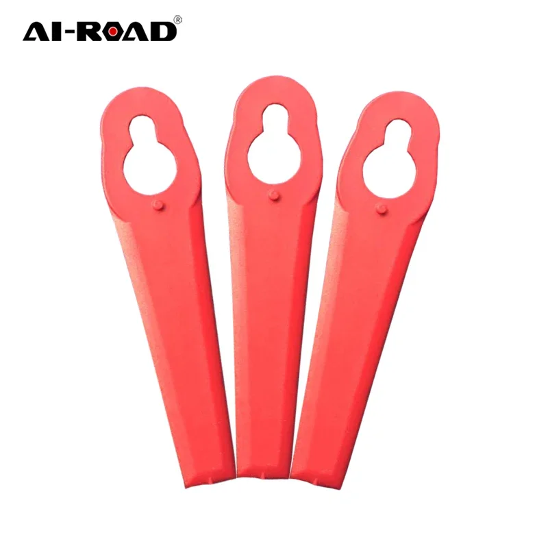 

50pcs Lawn Mower Blade Plastic Cutter For Grass Trimmer Brushcutter Replacement Cordless Strimmer Garden Tool