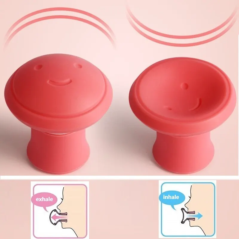 Face Exerciser Silicone Jawline Exerciser Lifting Firming Face Double Chin Remover Ball Breathing Trainer Slimmer Muscle Training Face Lift
