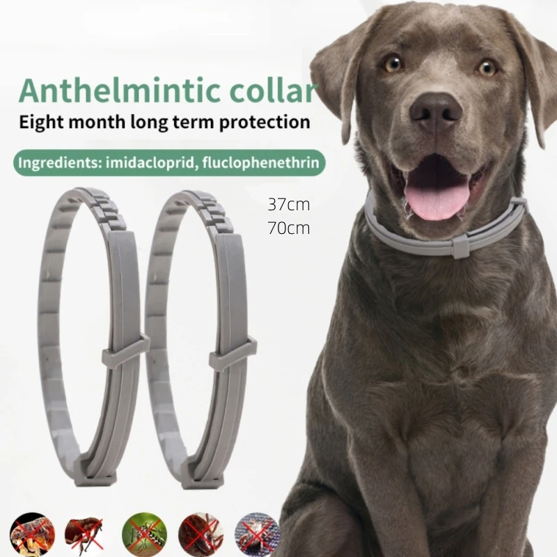 

Dogs Anti Flea And Tick Collar Dog Antiparasitic Protection Collar Pet Accessories Cats Collars Pet Product Puppy Perro Supplies