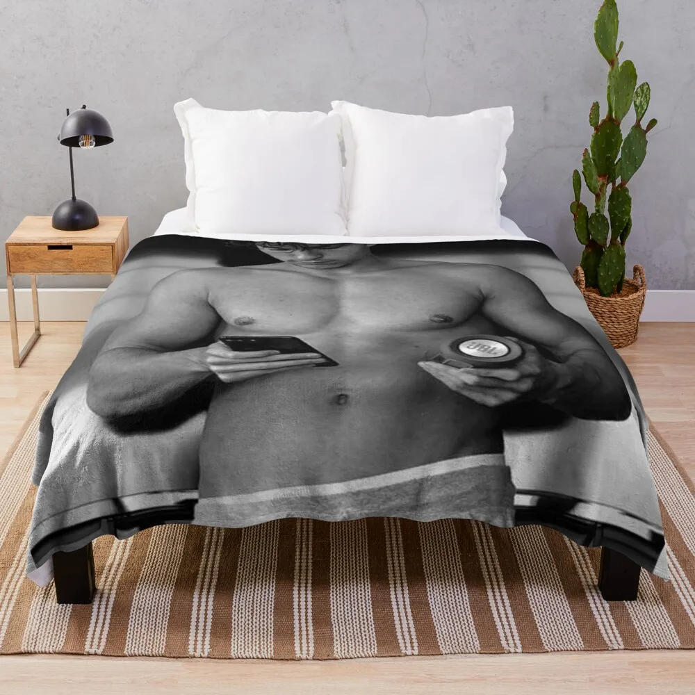 

Tom Holland Throw Blanket Personalized Gift Comforter Blanket Luxury St Blanket sofa bed