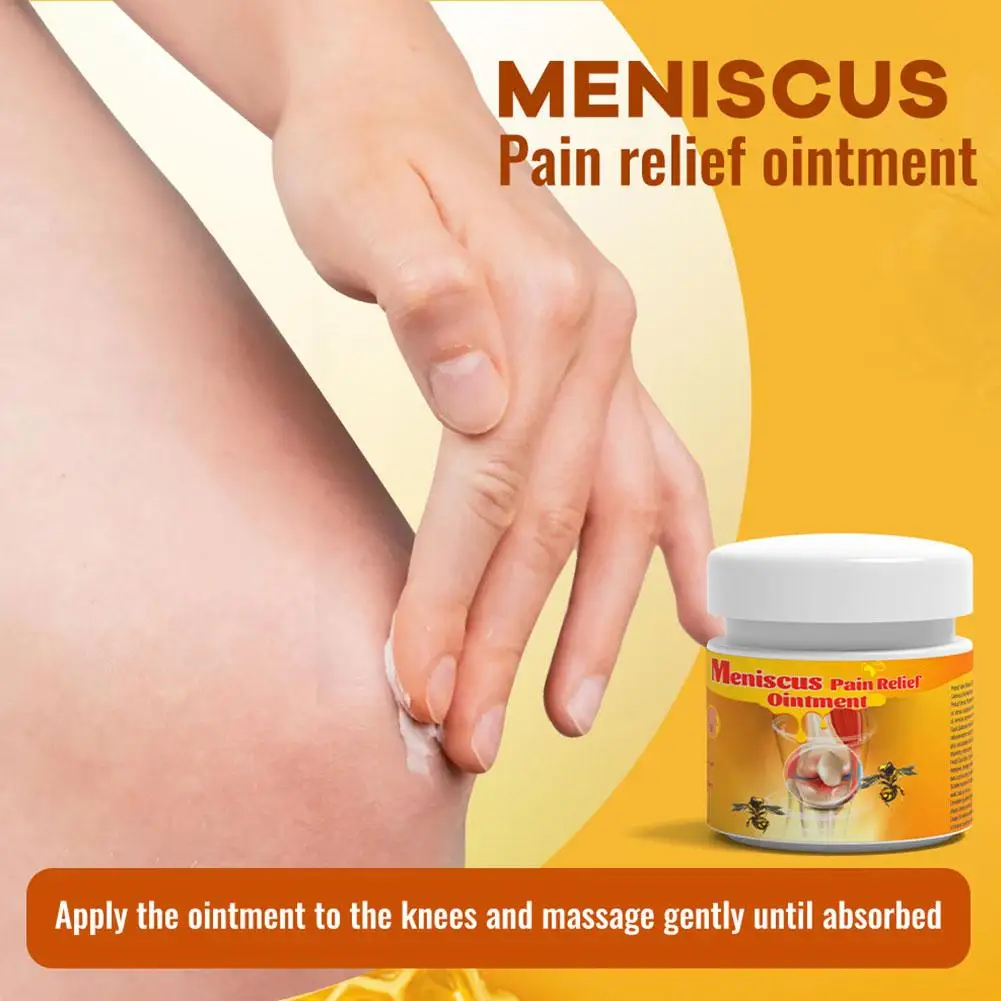 Bee Knee Pain Relief Cream Meniscus Sprain Medical Plaster Arthritis Rheumatoid Joints Analgesic Ointment Support Care 10pcs pain ointment gel,sore healing cream