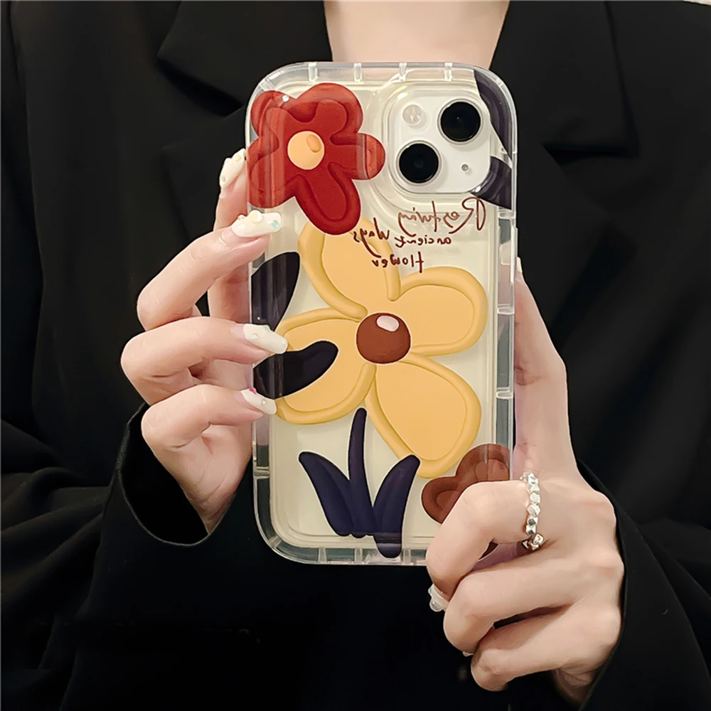 thumbnail image 1 of Wish Me Luck Funda para iPhone 13 Fundas para iPhone 15 Pro Max 11 16 12 14 XR X Xs 15pro 16promax Fundas de silicona transparentes Bumper, 1 of 5