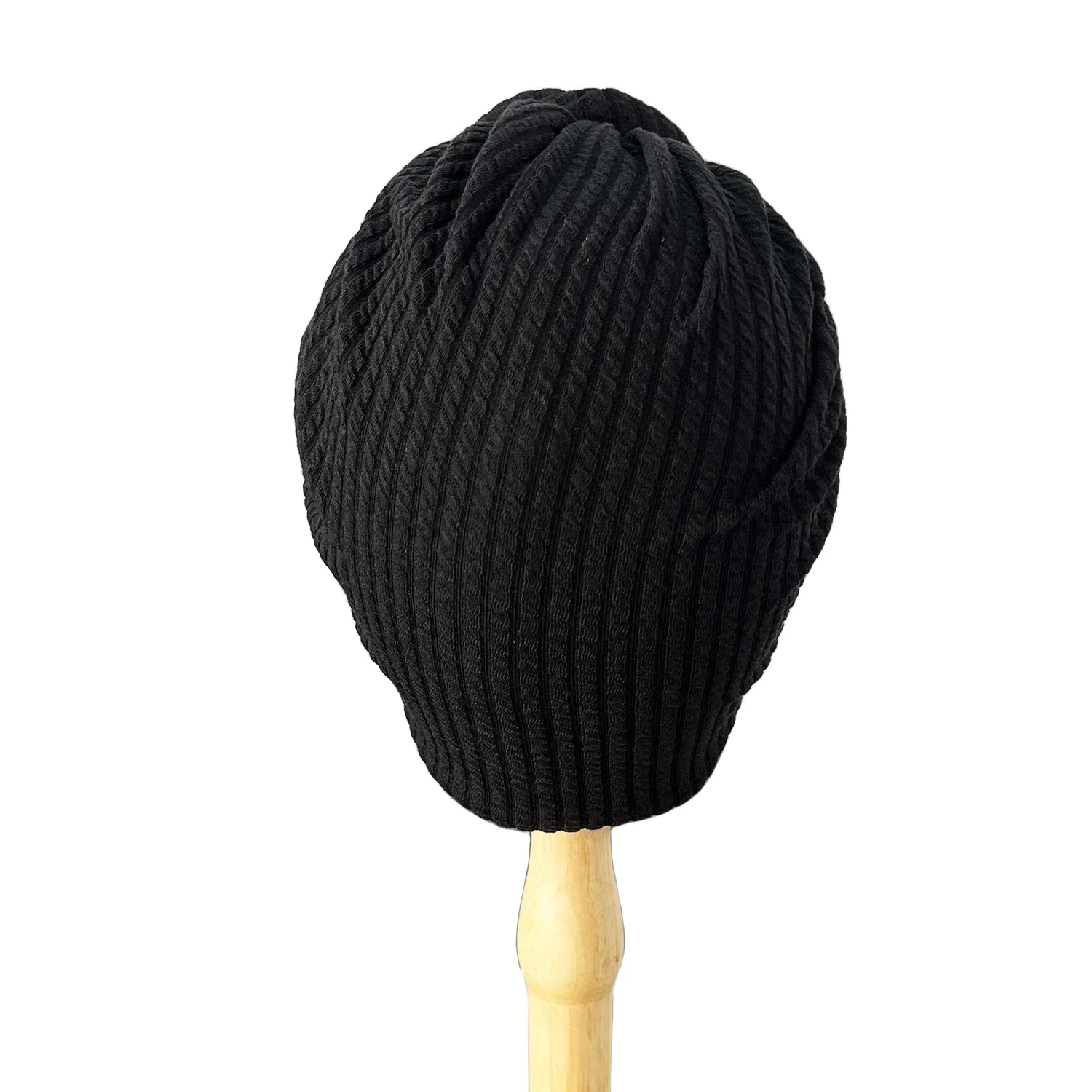 African Women Turban Top Knot Flower Decor Headwrap Elegant Pleated Beanies Headscarf For Women Cap Solid Color India Hat Muslim 6