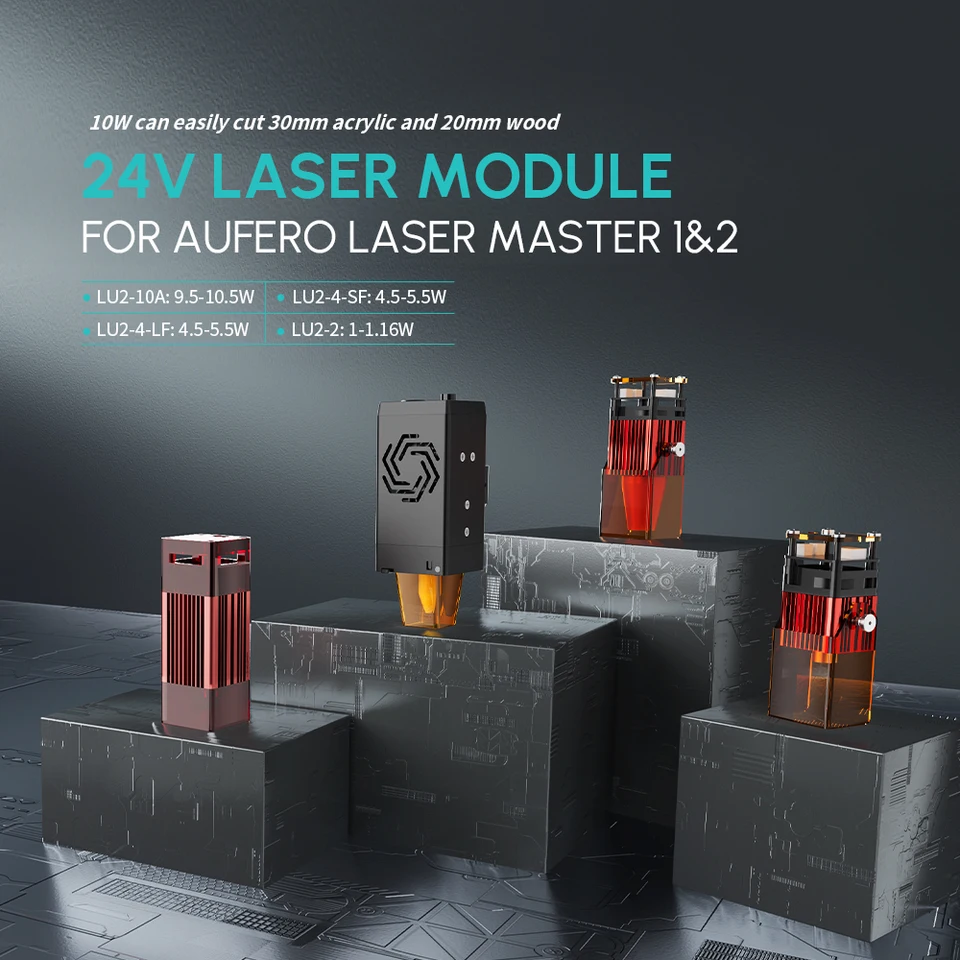 AUFERO Laser 1 レーザー彫刻機・加工機 LU2-4-SF AUFEROレーザー1