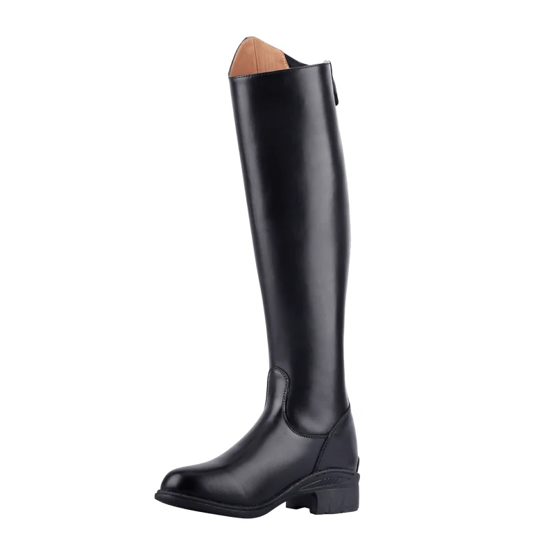 Genuine Leather Equestrian Riding Boots Obstacle High Race Boots Men Women