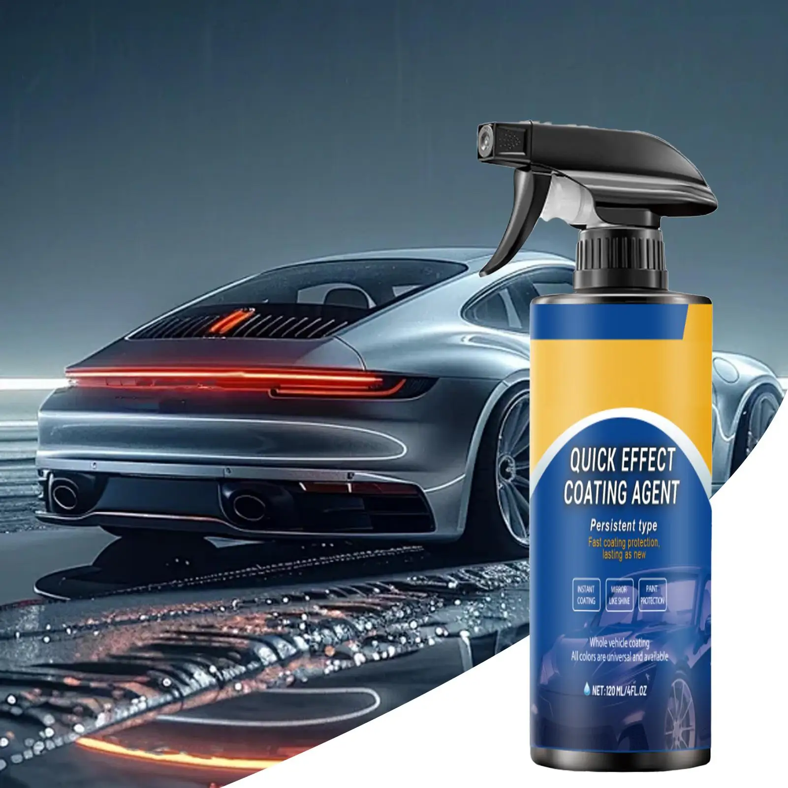 Car Coating Spray Special Care Spray 120ml Car Paint Refinishing Spray Coating Glazing Waxing Car Care Renovation Glaze Sealer