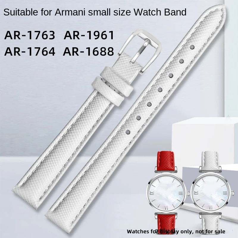 

Substitute for Armani White Moonlight AR-1763 1764 1758 1685 1688 1961 1935 11248 Women's Small Size Watch with Accessories 10mm
