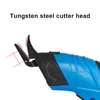 Leather Steel Scissors Tungsten Cutting Cloth Lithium Machine Tailor Blade Electric Tools Charging Sewing Portable Hand Scissor 5