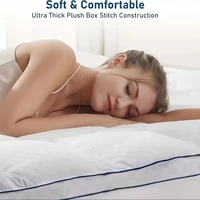 HGETVE Extra Thick Mattress covers  Topper 1000Gsm Cooling Noiseless Breathable Fitted 8-21 Deep Pocket Machine Washable 6