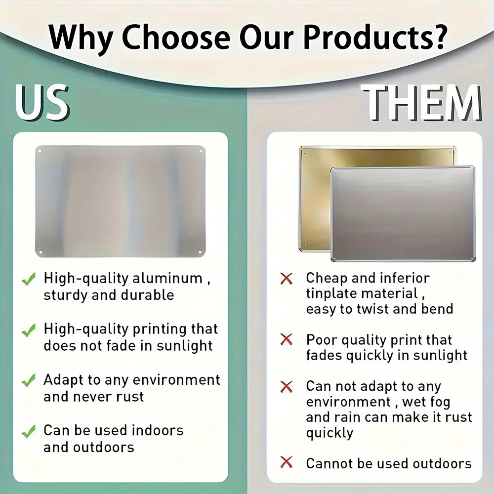 Coastal Beach Van and Surfboard Metal Sign, Vintage Style Iron Wall Art, Versatile Home and Cabin Decoration, English Text, Wal 5