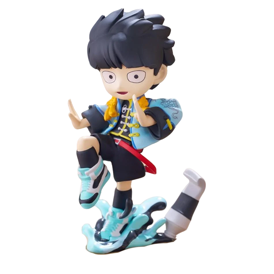 Mob Psycho 100 Reigen Arataka Kawaii Sitting Figure - Collectible Desktop Ornament