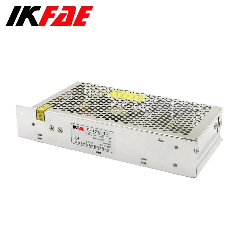 SMPS 조정 가능한 스위칭 전원 공급 장치, 과전압 보호, 미니 사이즈 AC, DC 컨버터, 120W 출력, 5V, 12V, 24V