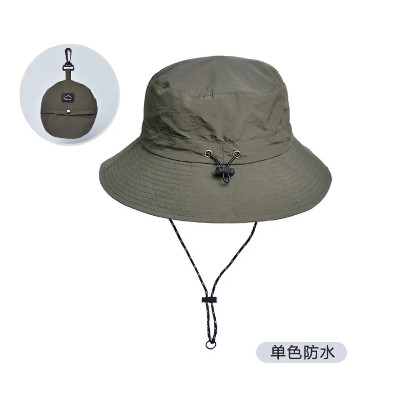 Unisex Waterproof UV Protection Safari Sun Hat - Adjustable and Packable