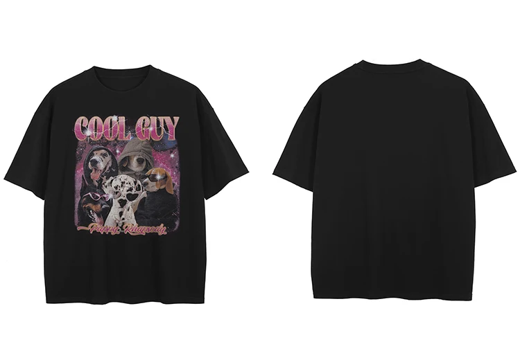 Cool Guy Dog Graphic T-Shirt Sbf8216dea6be41bbbdf89d9d1e847c52p