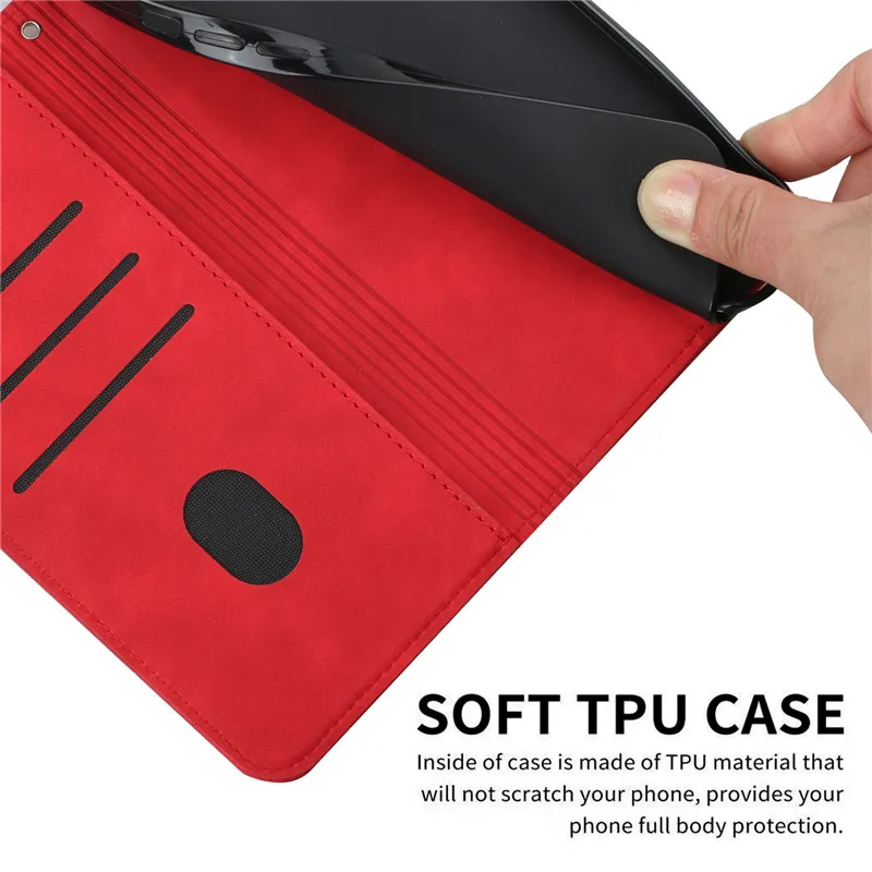 Magnetic Leather Book Case For Xiaomi Redmi 9C NFC 9AT 9A Note 9T - Main Image