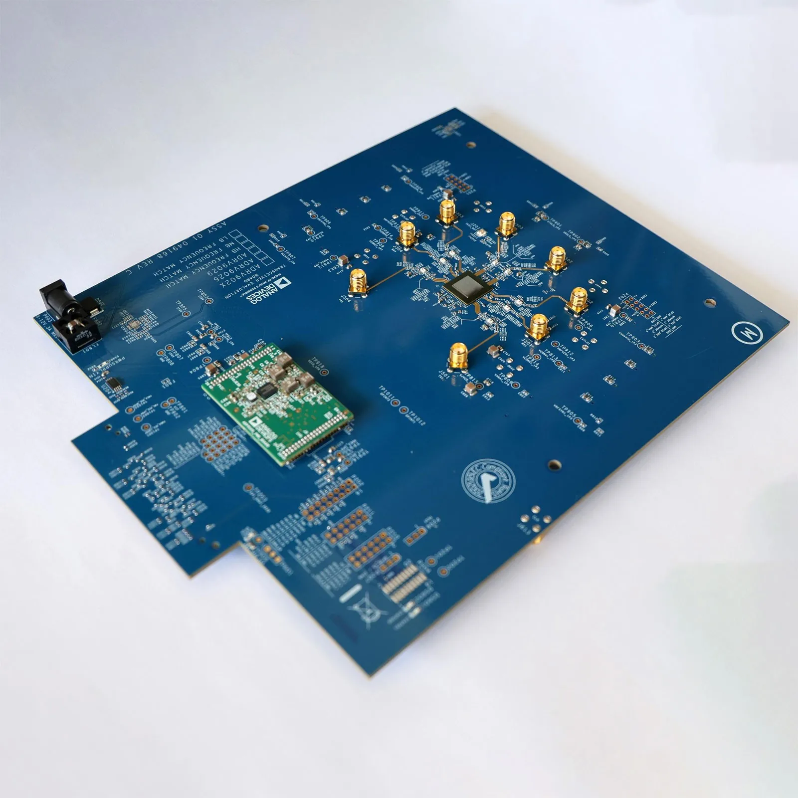 Hamgeek ADRV9026 RF 하위 보드 4채널 650MHz-6000MHz 광대역 RF 트랜시버 보드 TDD 및 FDD 애플리케이션 지원