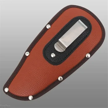 Guaina in pelle resistente custodia per fondina custodia per cintura per pinze da potatura da giardino forbici forbici attrezzi da giardinaggio