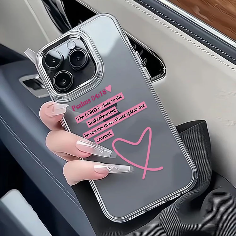 Inspirational Bible Verse Dustproof Protective Phone Case