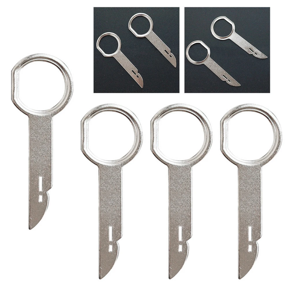 Stainless Steel Car Audio Removal Key Tool for Radio Install