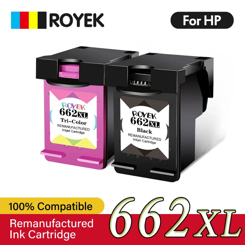 662XL Replacement Ink Cartridge For HP662 HP 662 Deskjet 1015 1515 2515 2545 2645 3545 4510 4515 4516 4518 printer printer supplies ink cartridge inkjet ink cartridge