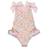 Girls Swimsuit  Amoi Baby One Piece Sling Print Cute Beach  Bikini Swimwear Baby Girl Swimsuits 2-7Y biquini infantil menina 2