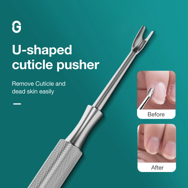 Nail Care Kit Manicure Tools Manicure Pedicure Kit Manicure Set Nail Art Pusher Nail Manicure Tools Manicure Pedicure Tools Cuticle Pusher Nail Manicure Sticks Cuticle Scissors Multi-Function Nail Care Tools Cuticle Pusher Nail Dirt Cleaner Double Headed Design Pry Up Nails Cuticle Trimmer