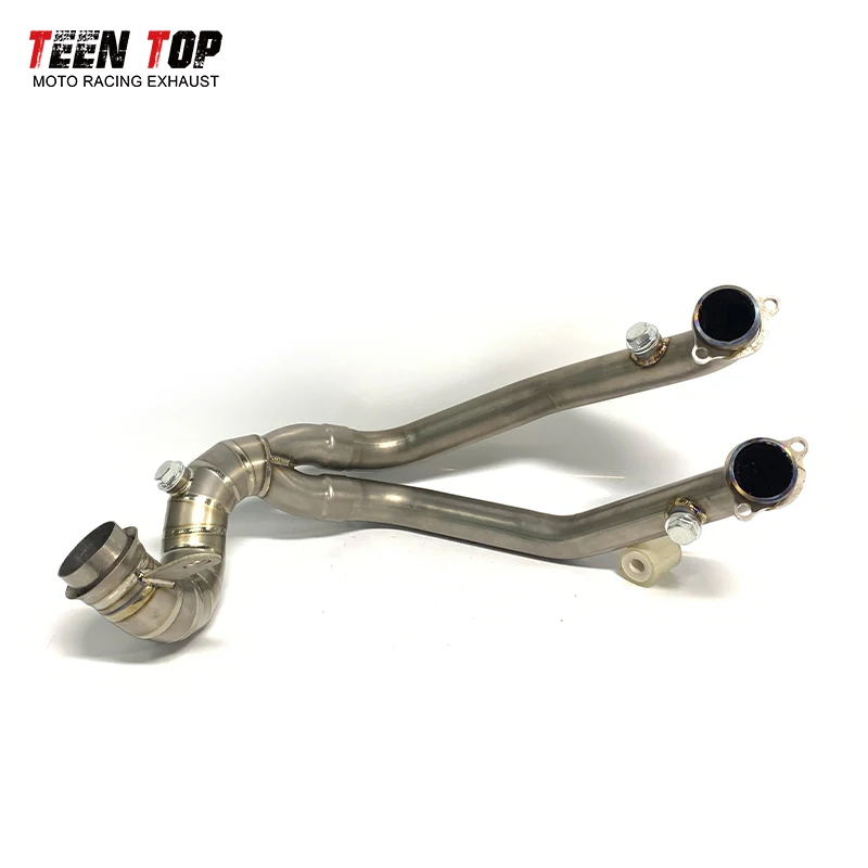 For KTM Duke 790 890 Exhaust Pipe Titanium 2018-2020 Motorcycle Exhaust Muffler Connector Tube Duke790 Duke890 Front Link Pipe - Image 2