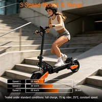 Trotinette électrique JUICEASE C67Lite 1200W batterie haute capacité 48V13,5Ah moteur puissant autonomie de 50km vitesse maximale de 50km/h pneus larges de 10 pouces tout-terrain avec suspension 6