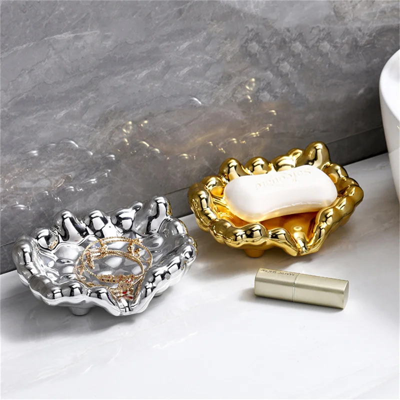 

1pcs Bathroom Draining Soap Dish Drainage Soap Box Storage Box Kitchen Tub Sponge Storage Cup Rack Soap Holder Draining