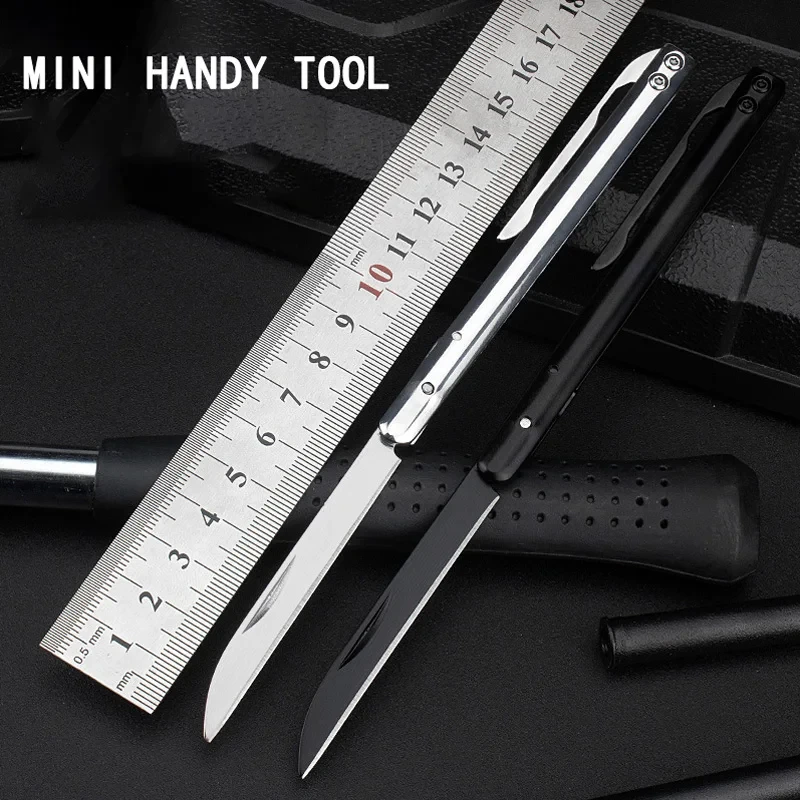 The latest hot selling stainless steel pen lightweight folding sharp out of the box portable portable folding outdoor knife 2