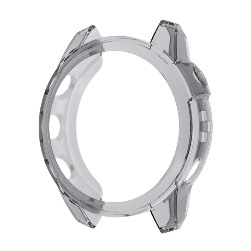 Durable TPU Half Cover Protective Case for Garmin Fenix 7 Series – Hollow Out Design