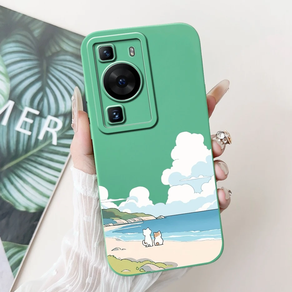 Luxury Candy Painted Cartoon Matte Bumper Soft Case Cover