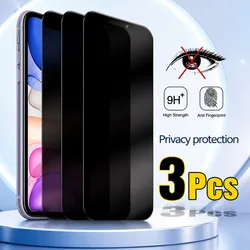 3PCS Privacy Tempered Glass Anti - Spy Screen Protector for Privacy Glass