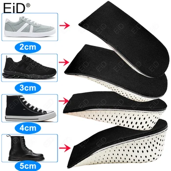 EiD 2-5cm solette per aumentare l'altezza per uomo donna scarpe piedi piatti supporto per arco solette ortopediche Sneakers cuscinetti per scarpe con sollevamento del tallone 1