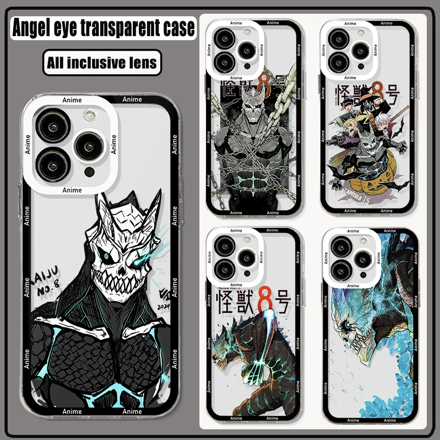 New hot anime Kaiju No.8 Phone Case For iPhone 15 14 13 12