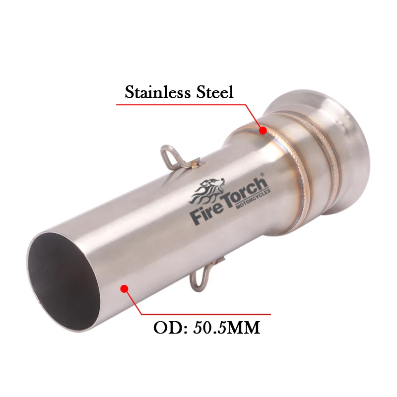 Slip-On For KTM Super DUKE 1050 1090 1190 1290 R 2013 - 2016 Motorcycle Exhaust Escape Moto Muffler Modify 51MM Middle Link Pipe - Image 2