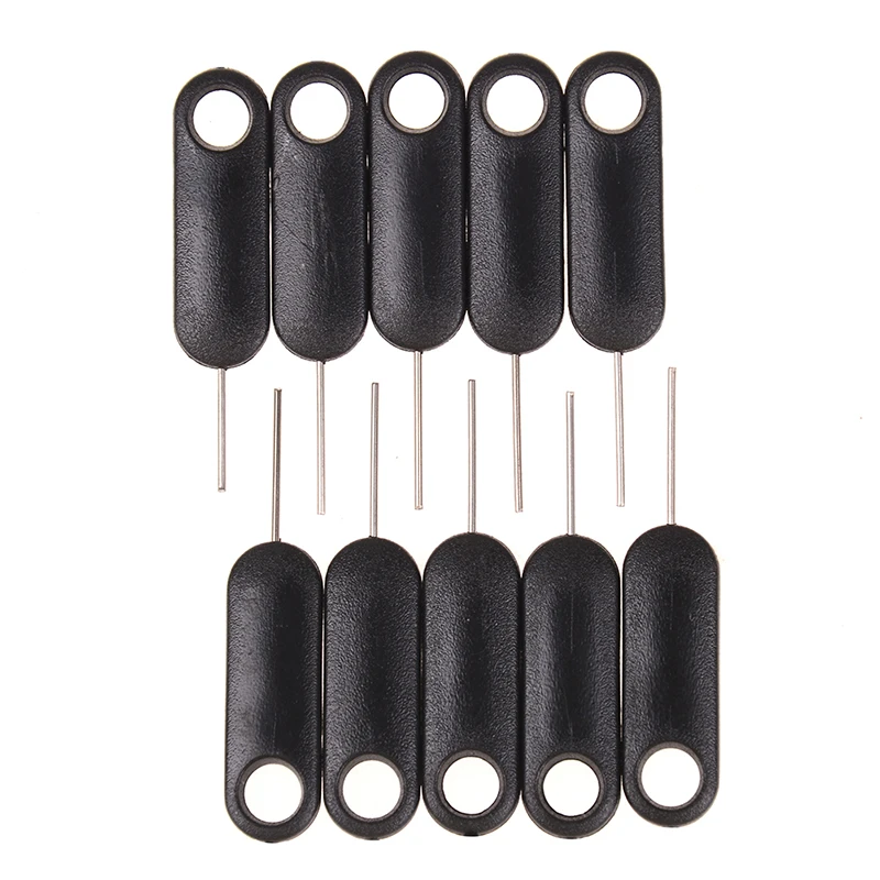 

10pcs Universal Sim Card Tray Pin Ejecting Removal Needle Opener Ejector For Phone 7 6S 6 Plus 5 For Huawei For Xaomi